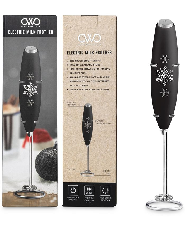 Cook With Color Milk Frother & Reviews - Coffee Makers - Kitchen - Macy's | Macys (US)
