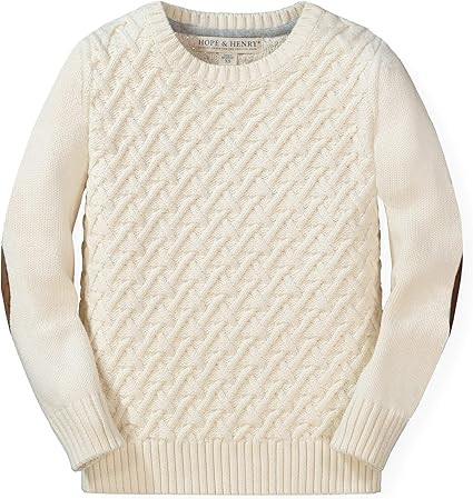 Amazon.com: Hope & Henry Boys' Long Sleeve Crew Neck Pullover Sweater: Clothing, Shoes & Jewelry | Amazon (US)