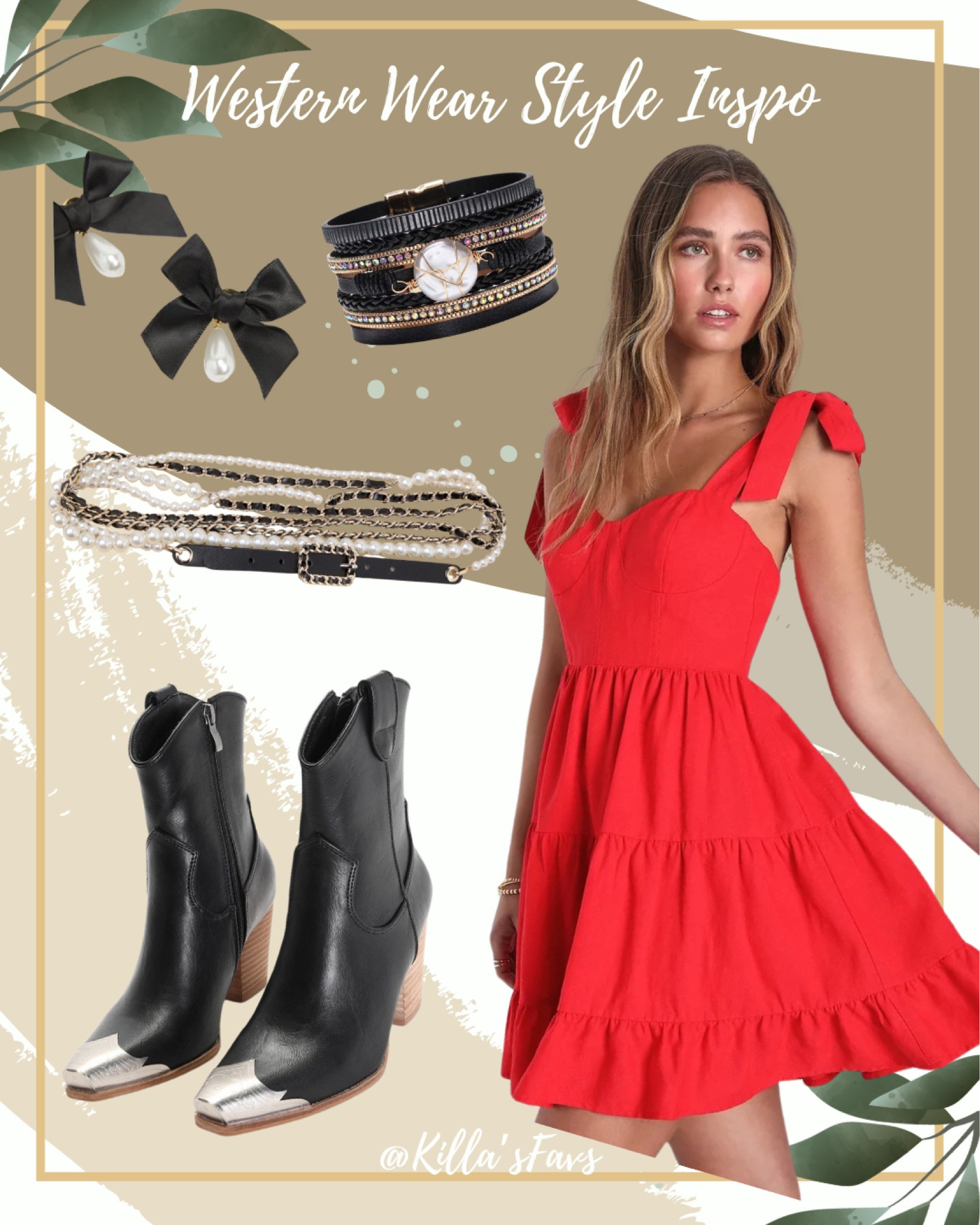 Western wear is trending for 2024🤠

Make sure you have some key western pieces to spice up your wardrobe this spring and summer! Plus, who doesn’t love a little country😉

#westernwear #western #cowboy #cowgirl #trending #trendingstyle #trendy #spring #springfashion #country #boots #accessories

#LTKstyletip #LTKshoecrush #LTKFestival