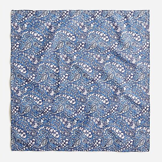 Square scarf in Liberty® print | J.Crew US