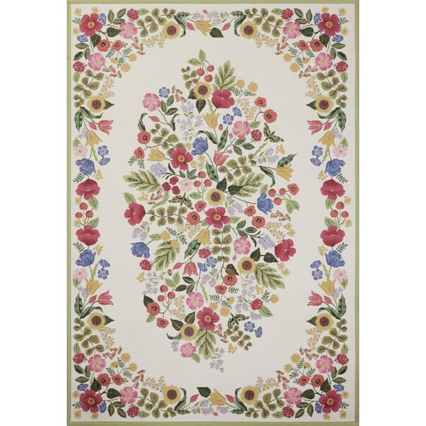 Perennial Blossom (PRN-01) Cream Outdoor Area Rug | Rugs Direct