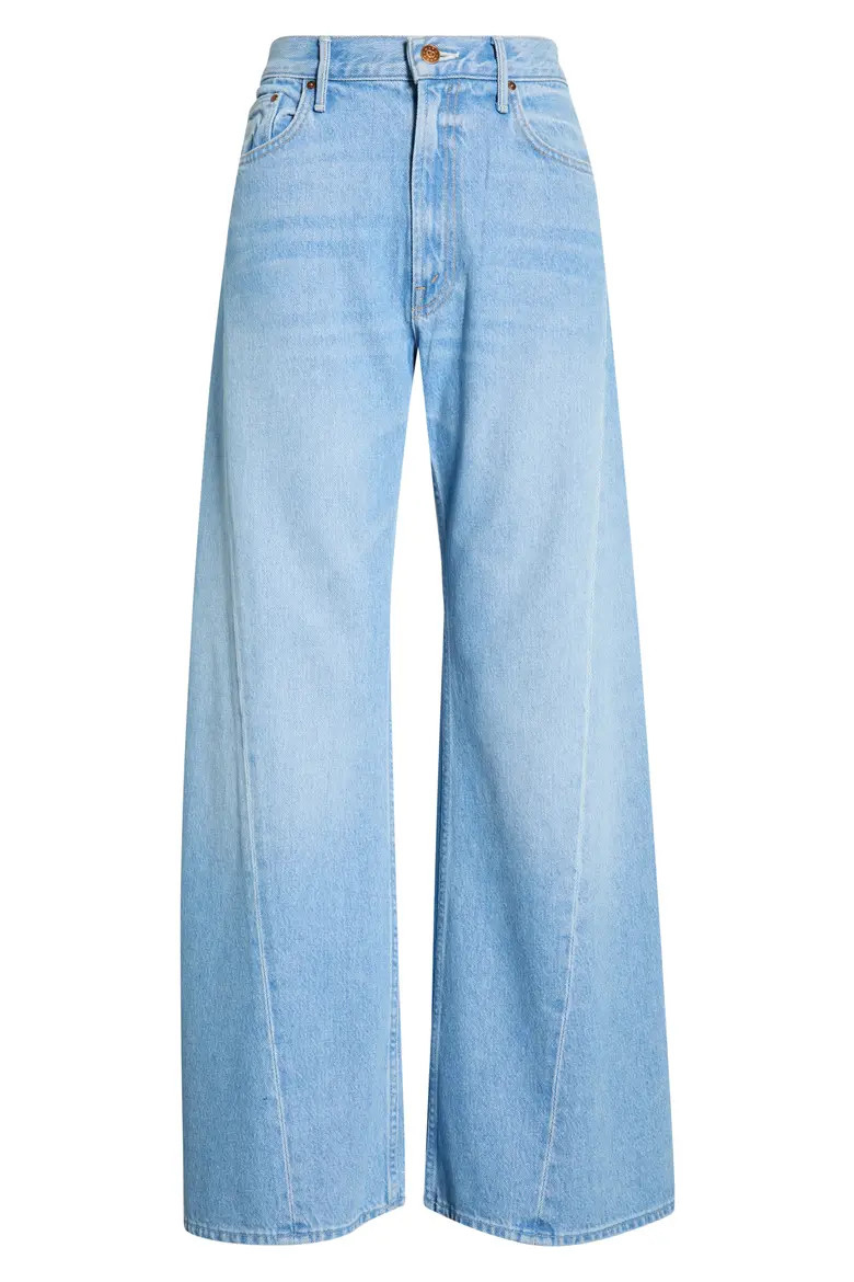 Lemon Twist High Waist Wide Leg Jeans (Women) | Nordstrom | Nordstrom