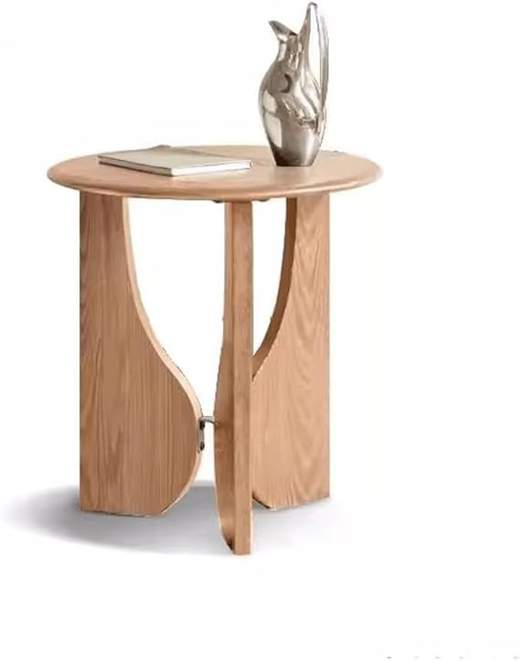 Rustic Side Table Solid Wood Side Table, Simple Sofa Side Table, Small Coffee Table, Nordic Small... | Amazon (US)