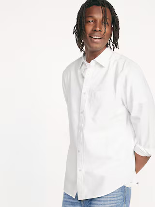 Classic Fit Everyday Oxford Shirt | Old Navy (US)