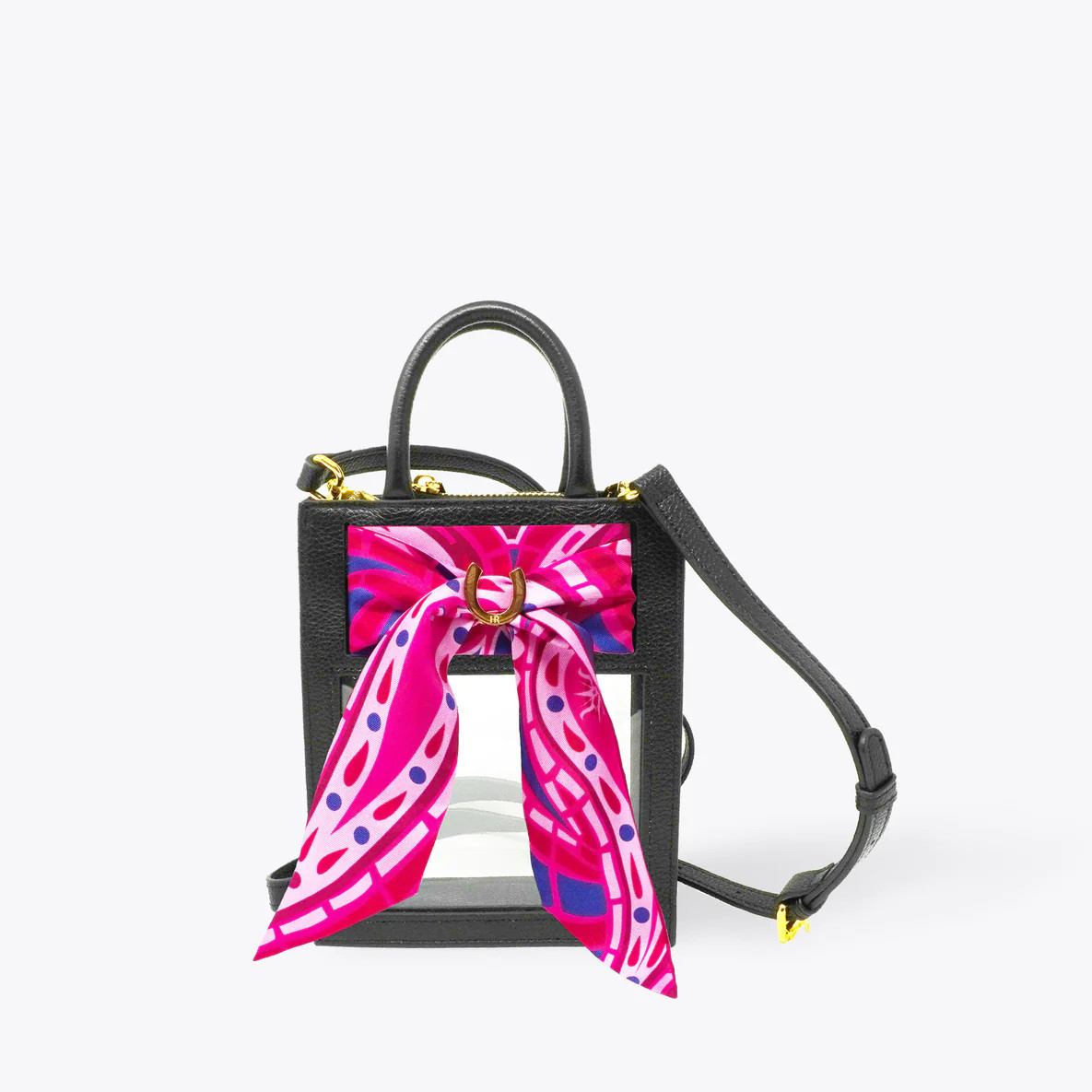 Mini Calista Clear + Paisley Twilly | Hampton Road Designs