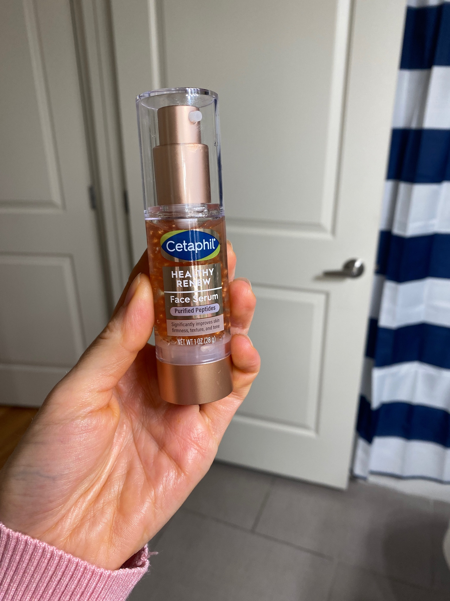 Love this Cetaphil Healthy Renew Face serum with purified peptides to hydrate & smooth fine lines. #skincare 

#LTKbeauty #LTKSeasonal #LTKfindsunder50