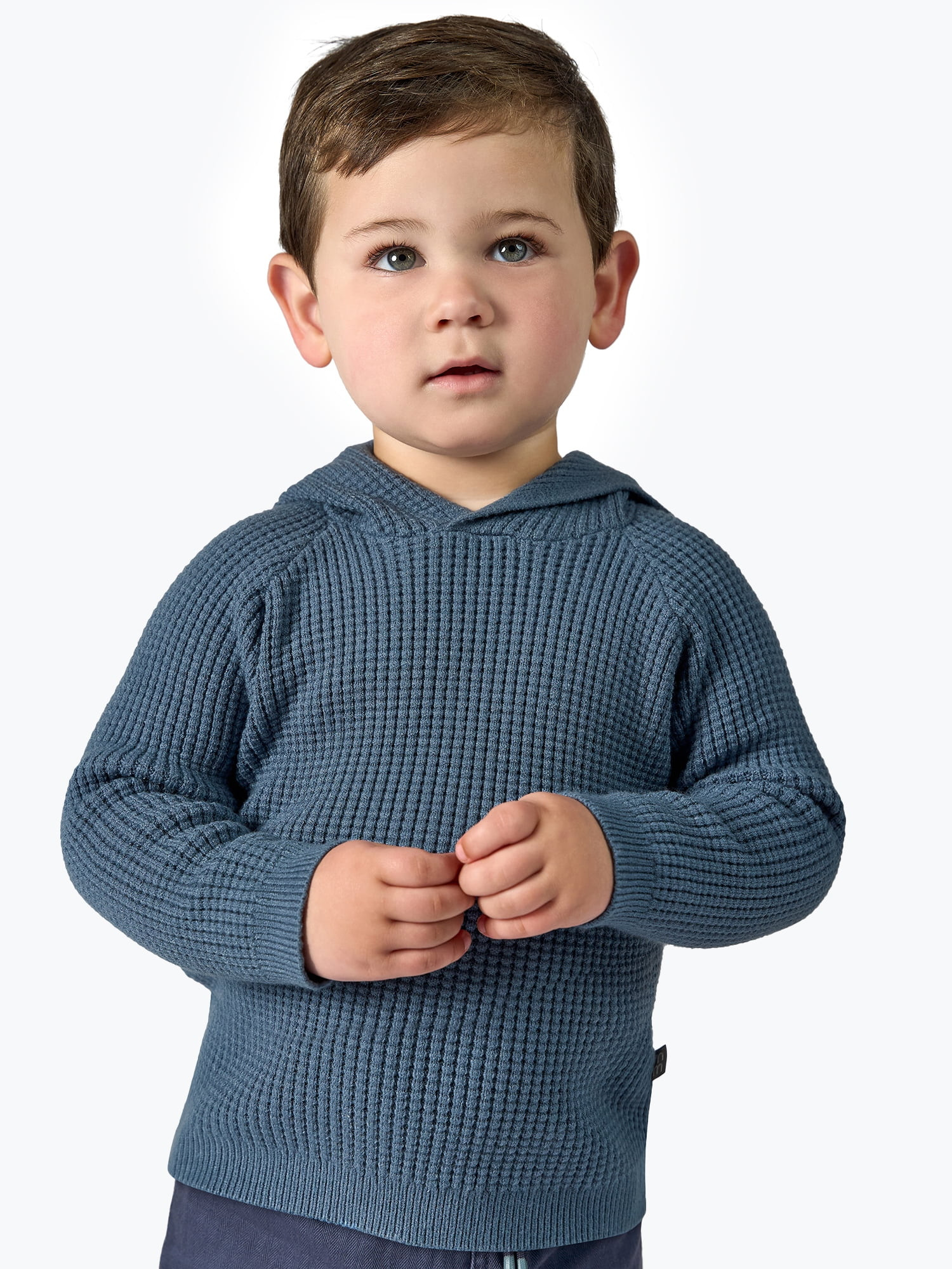 Modern Moments by Gerber Toddler Boy Hooded Sweater Knit, Sizes 12M-5T | Walmart (US)