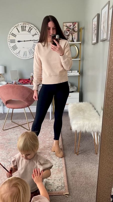 Found these near perfect Lululemon align dupe leggings for $32! Never going back! Size 6 in Lulu, size M in CRZ yoga butterluxe leggings

Amazon fashion
Amazon deal
Splurge or save
Look for less
Athleisure 
Casual winter style 
Chunky boots 

#LTKfit #LTKstyletip #LTKSeasonal