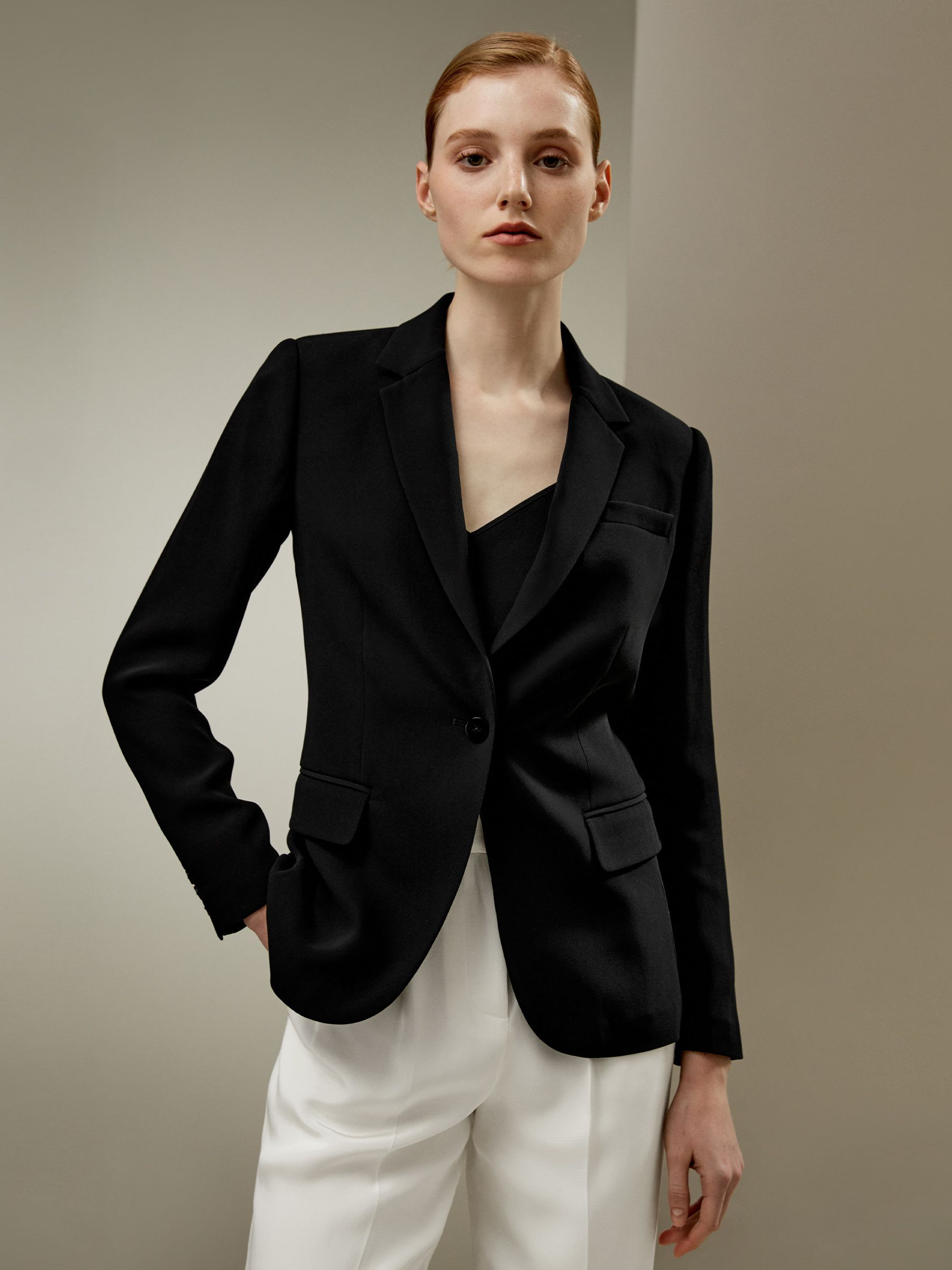 Silk Sleek Blazer | LilySilk