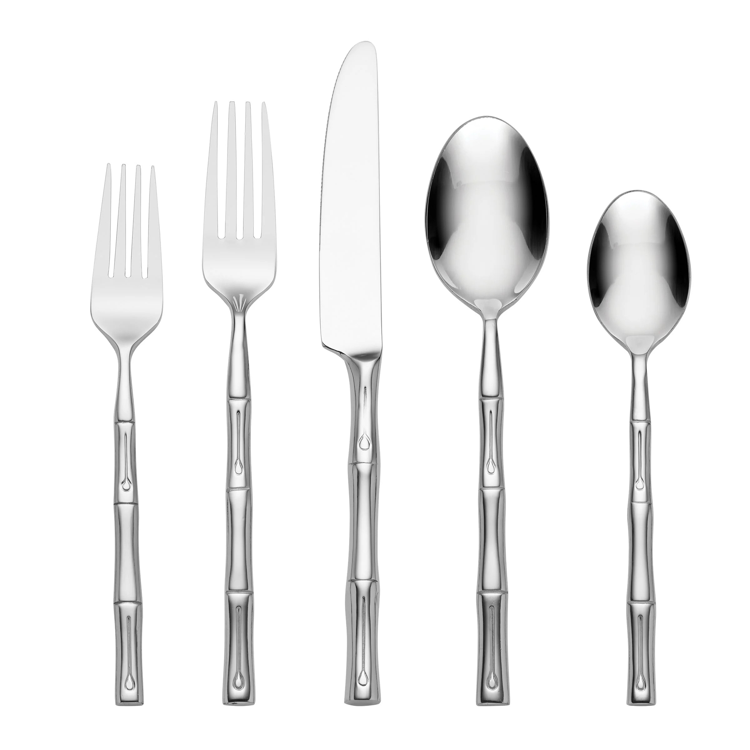 Bamboo 20-Piece Flatware Set | Lenox