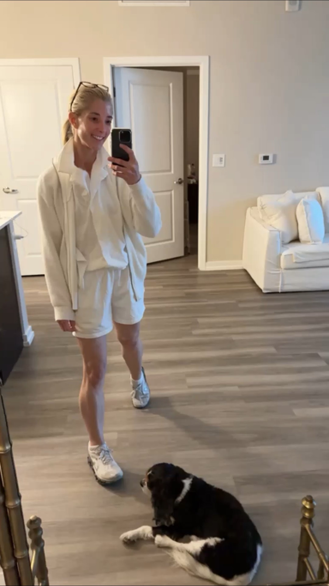 Trending holiday gifts for women’s fashion! Pj sets are everywhere! Mine are the best. Unmute my video and read more to see why my pj sets and styling options and gift add ons like this Ralph Lauren equestrian inspired cardigan zip up sweater are the best price, quality , style out there. 

Details -Collared white button-down top with matching short, 100% cotton from Amazon fashion. 

Pj sets are trending for men and for women this holiday season. ‼️You’re going to see SO many different kinds of pajama sets for him and for her, on EVERY CREATOR’S holiday gift guide. Mine are the best if you’re shopping lol under $50. 

Why? I only buy 100% cotton material when it comes to sleepwear. That also includes my sheets and bedding. A lot of these sets are polyester blends and can be rough on sensitive skin like mine. Take a look at some of these amazing Amazon fashion fines under $ 30. 

🤍Gift idea for you! Shop my amazing 2 piece pajama sets AND pair them with HANES slippers AND my adorable Ralph Lauren-looking zip-up sweater for the ULTIMATE Christmas OUTFIT STYLED for everyone on your list!

#LTKHoliday #LTKFindsUnder50 #LTKGiftGuide