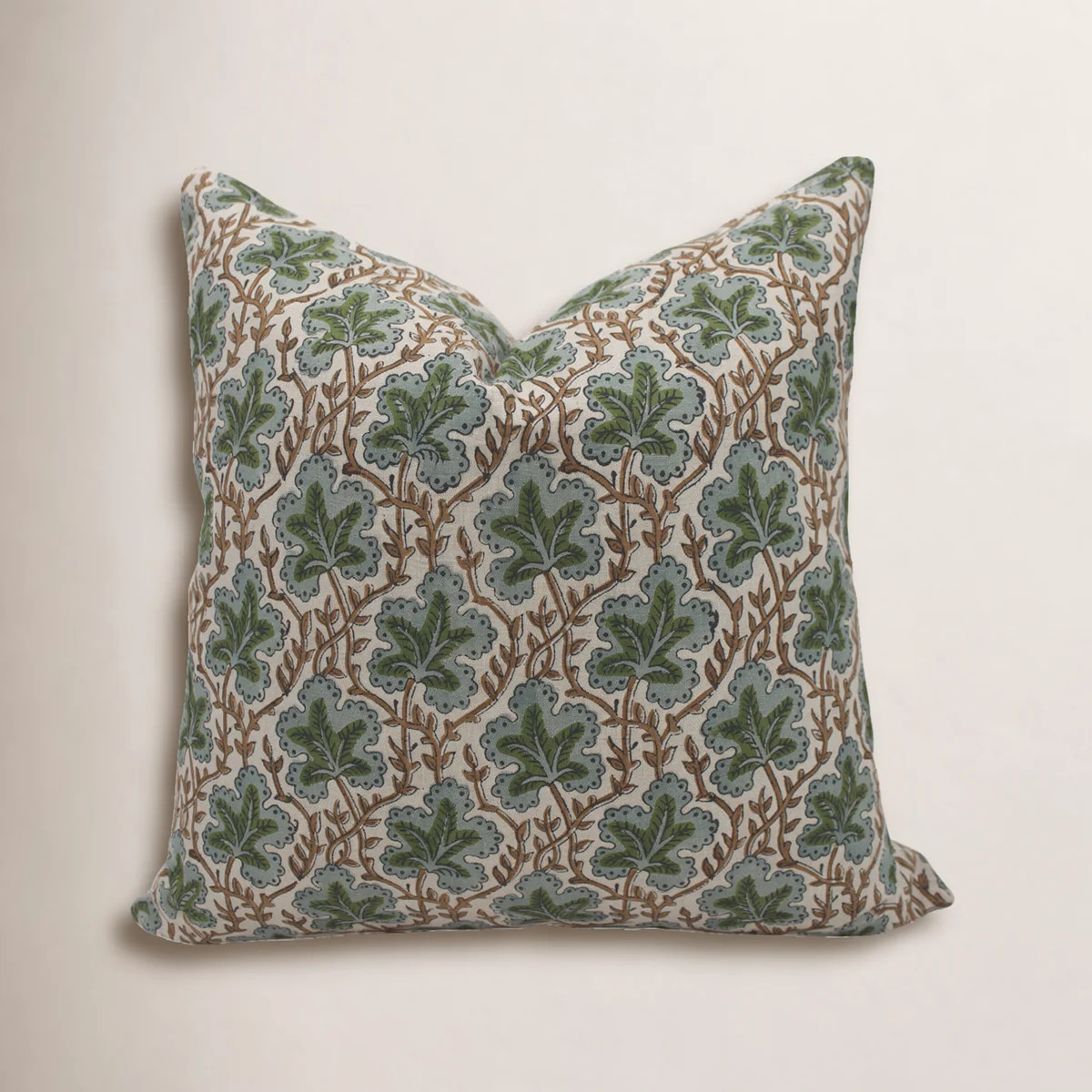 Fabdivine Floral Linen Indoor/Outdoor Pillow Cover & Reviews | Birch Lane | Birch Lane