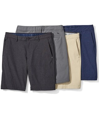 Tommy Bahama IslandZone Chip Shot Flat Front Stretch 10" Inseam Shorts | Dillard's | Dillard's