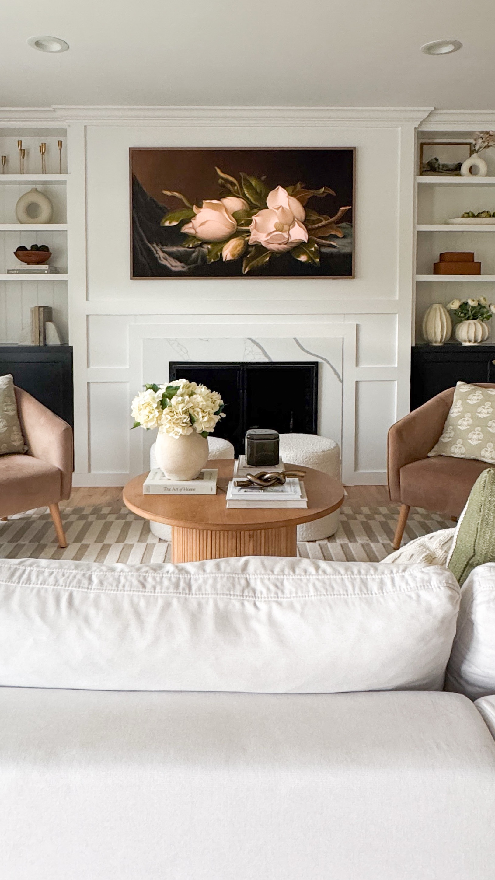 Sharing a little peek at my living room today! My boucle ottomans are finally back in stock (and under $80 each!). 

I’m loving how they pair with this fluted coffee table and neutral rug that ties it all together. 🤎

@wayfair #WayfairPartner #Wayfair 


#LTKSeasonal #LTKHome #LTKSaleAlert