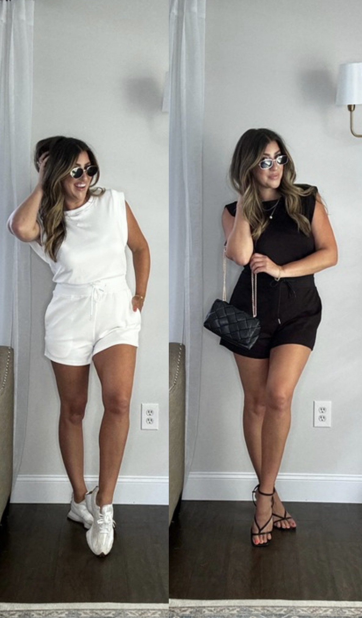 The softest romper styled day to night // wearing a med. Lots of colors available! #amazonfashion... | Amazon (US)