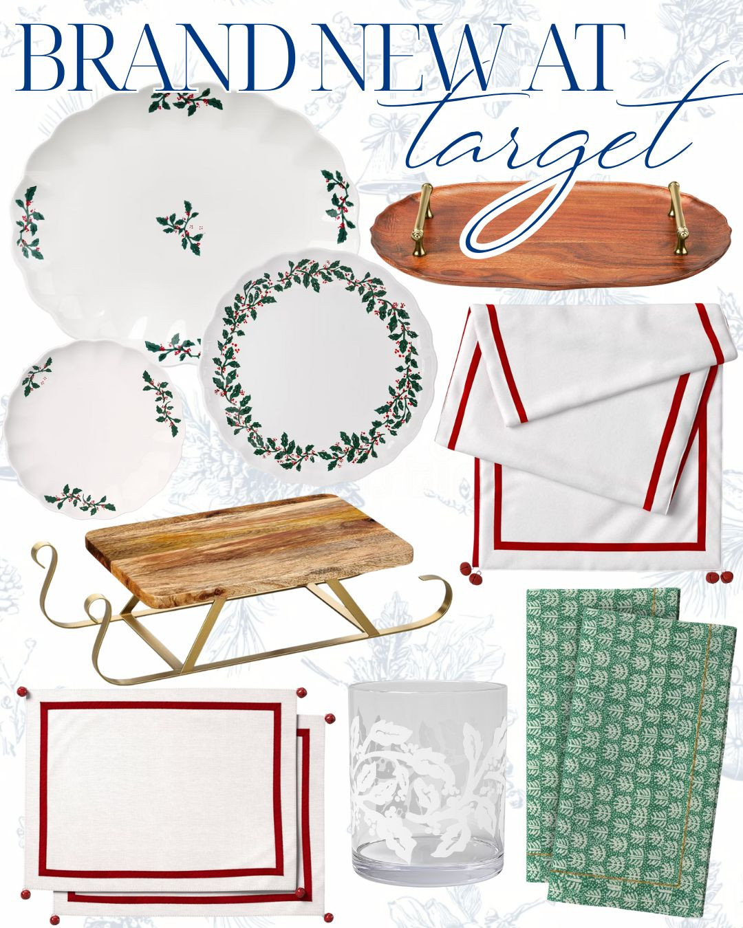 Brand-new holiday table decor at Target! Fresh festive plates, runners, napkins, and seasonal serveware perfect for creating a cozy Christmas tablescape. Affordable, classic, and so easy to style for any holiday gathering.

Holiday table decor, Christmas tablescape ideas, Target holiday finds, Christmas dining room, festive table setting, seasonal kitchen decor 

 #LTKHoliday #LTKSeasonal #LTKHome