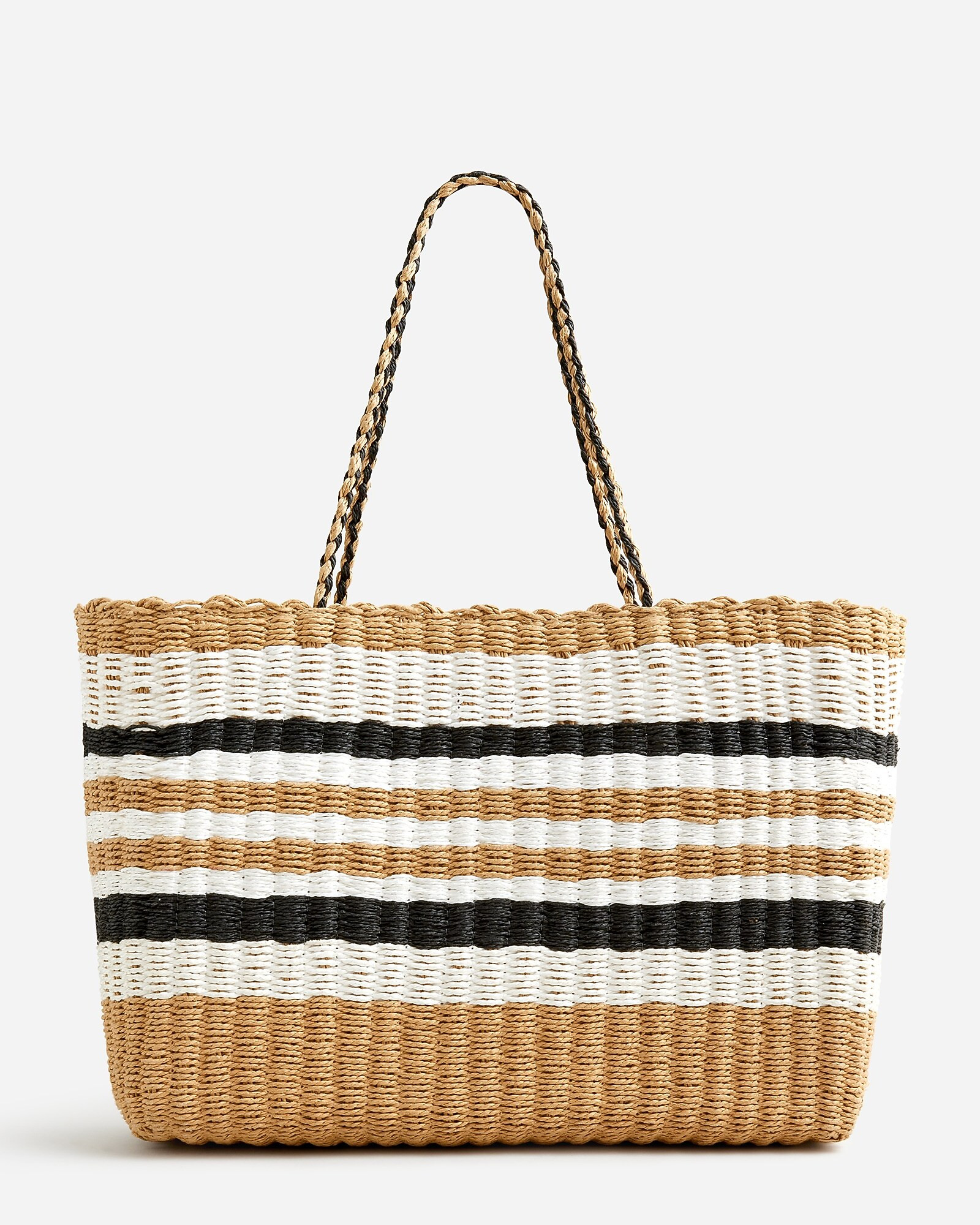 Marseille tote in straw | J. Crew US