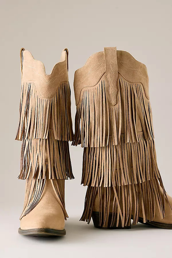 Matisse Saloon Fringe Boots | Anthropologie (UK)