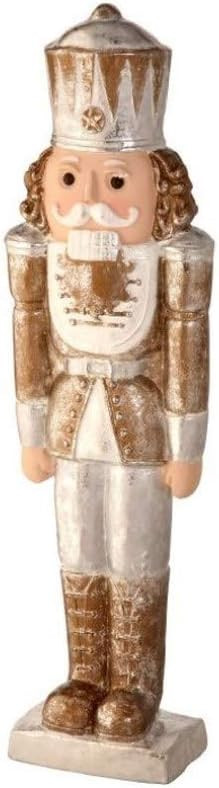 Regency International Guilded Nutcracker Soldier, 27 inches, Gold White Silver | Amazon (US)