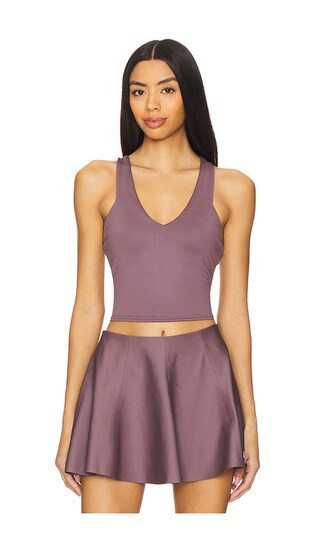 alo Real Bra Tank in Purple. - size L | Revolve Clothing (Global)