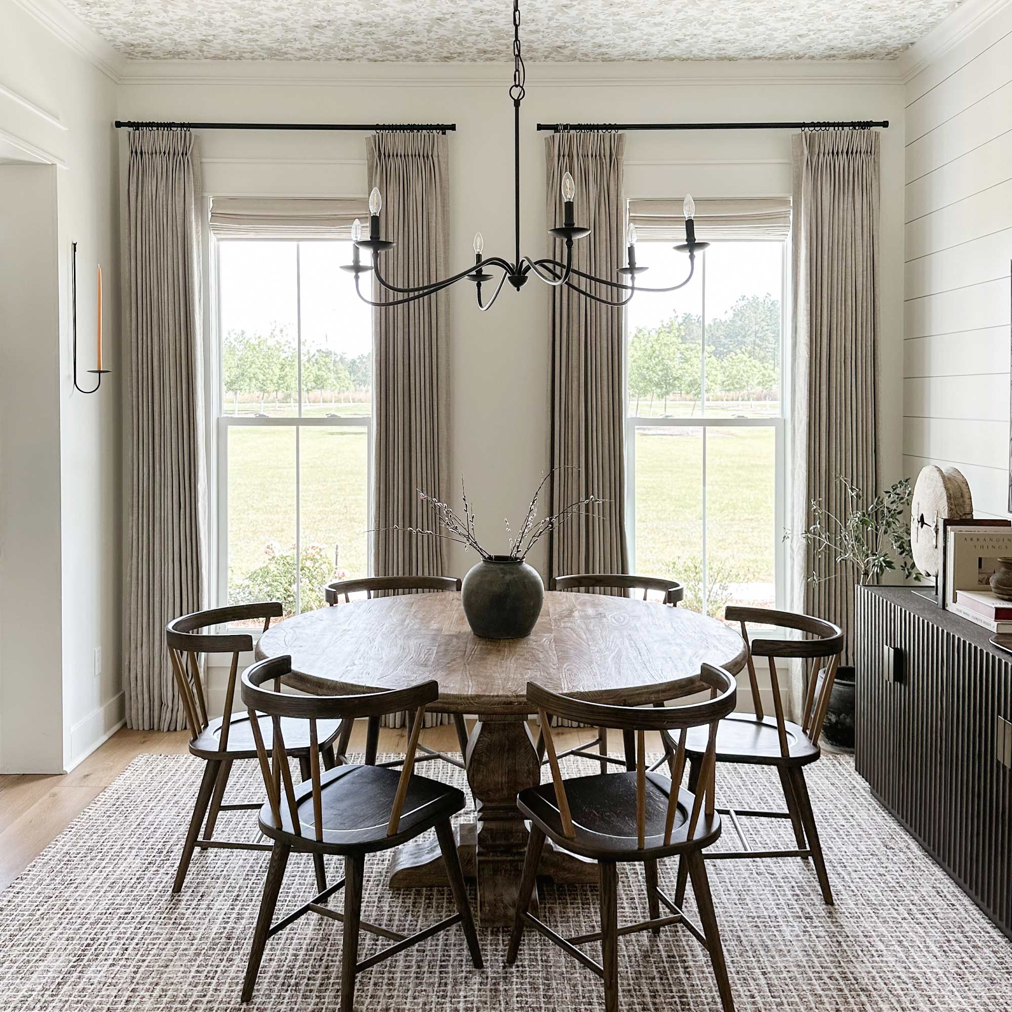 Blanche Cotton Blend Linen Look Curtains | Curtarra