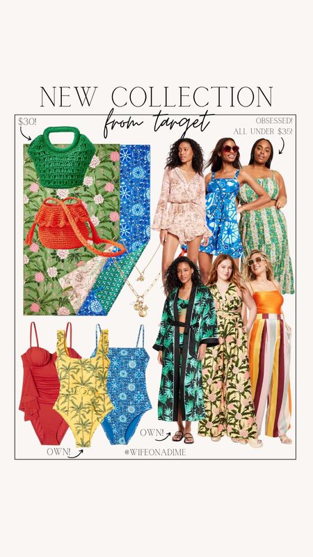 Absolutely loving this new collection from Target! Everything is so cute! 🤩

Target, Target finds, Target favorites, Target fashion, Target style, new Target collection, Spring, Spring finds, Spring favorites, Spring fashion, Fashion finds, Fashion favorites, new fashion, womens fashion, Charm necklace, Fe Noel, Cover up dress, palm print, one piece swimsuit, Auga Bendita, yellow swimsuit, RHODE, two piece set, green set, skirt, floral print, blue swim suit, red swimsuit, jumpsuit, button down shirt, wide leg pants, vacation, vacation fashion, summer, summer fashion, crochet bucket bag, crochet green tote bag, romper, beach towel, blue dress, gold necklace, gold accessories, outfit inspiration

#LTKswim #LTKfit #LTKstyletip