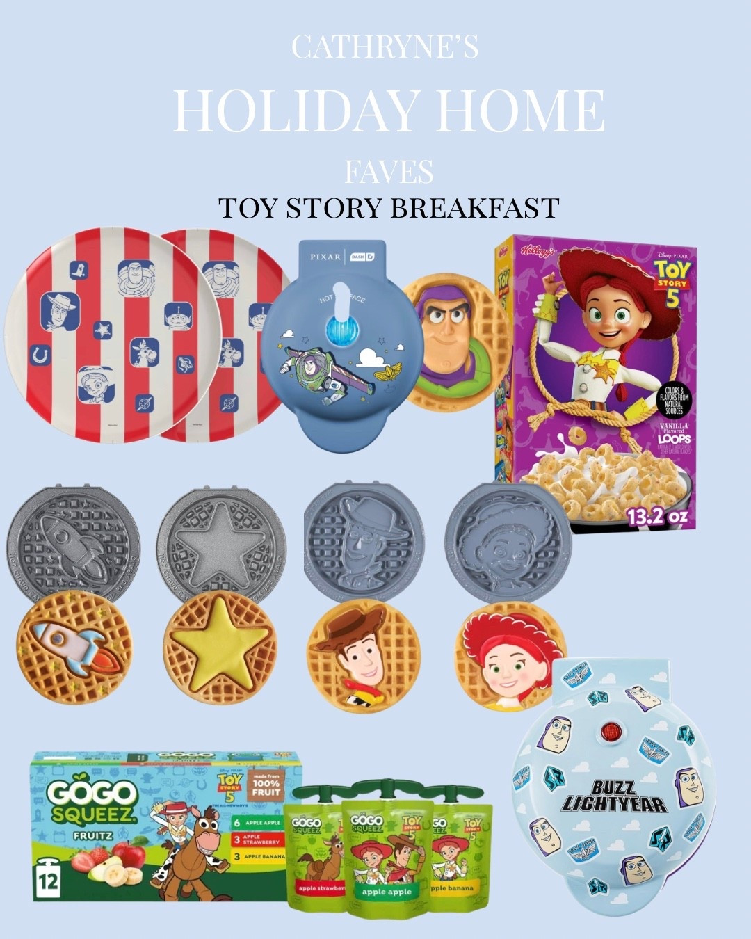 Toy Story Breakfasts All Week! Themed Waffle Makers

#LTKmomlife #LTKmorningroutine #LTKKids