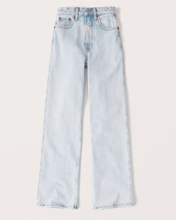 90s Ultra High Rise Relaxed Jeans | Abercrombie & Fitch (US)