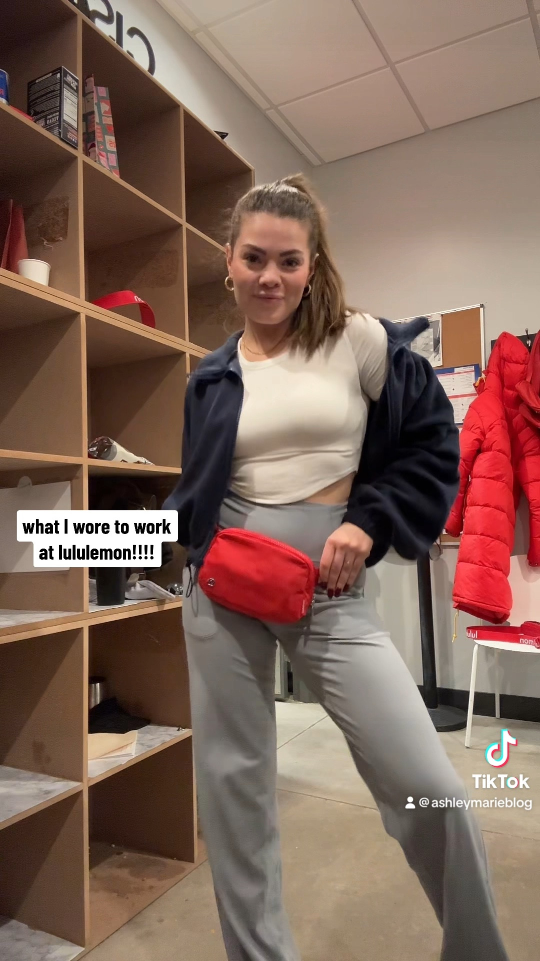 Lululemon align wide leg pant outfit hold tight cropped tee and cropped fleece 

#LTKfindsunder50 #LTKstyletip #LTKSeasonal