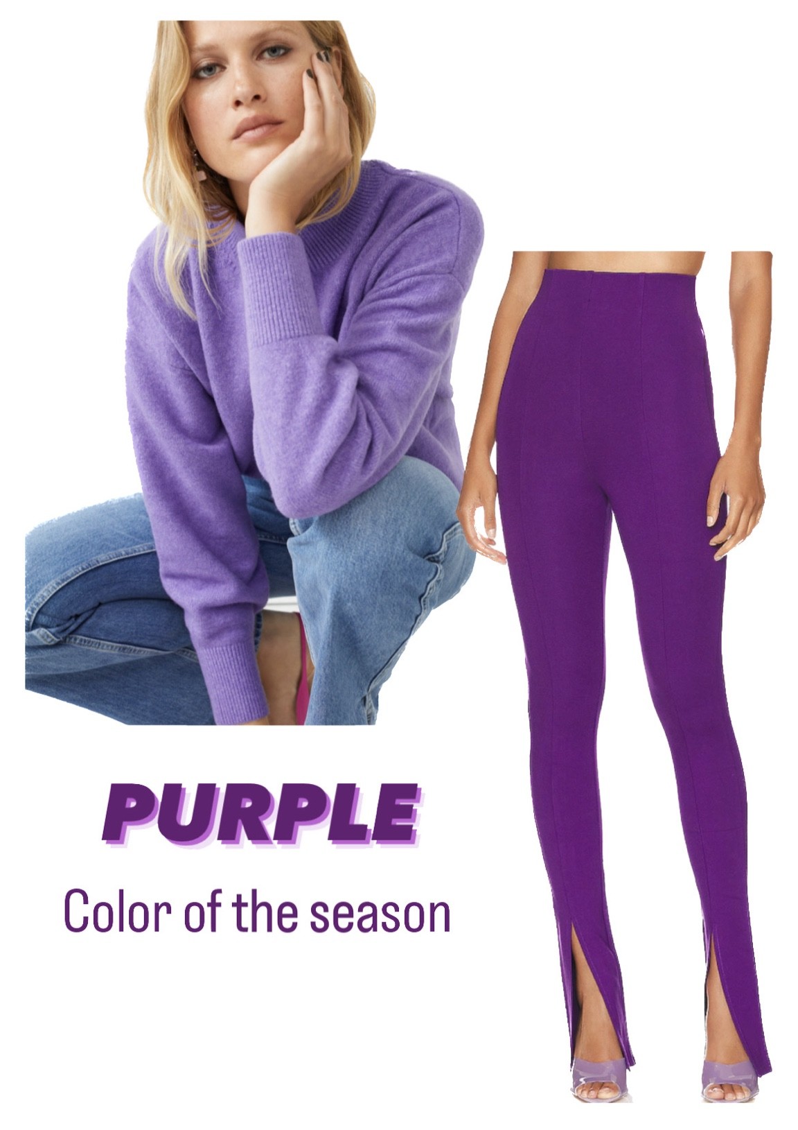 Purple - color of the season 💜

#LTKstyletip #LTKunder100 #LTKSeasonal