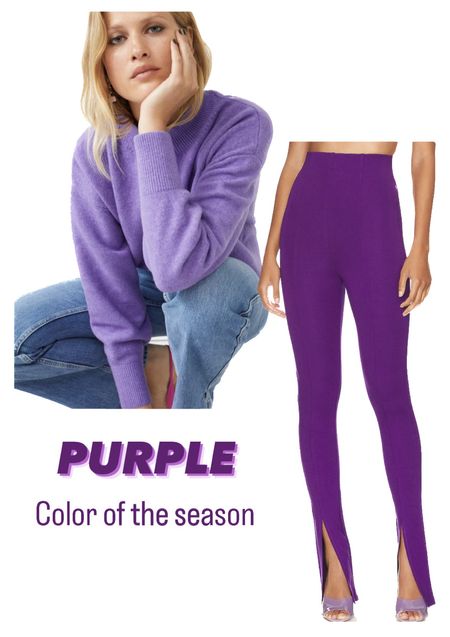 Purple - color of the season 💜

#LTKstyletip #LTKunder100 #LTKSeasonal