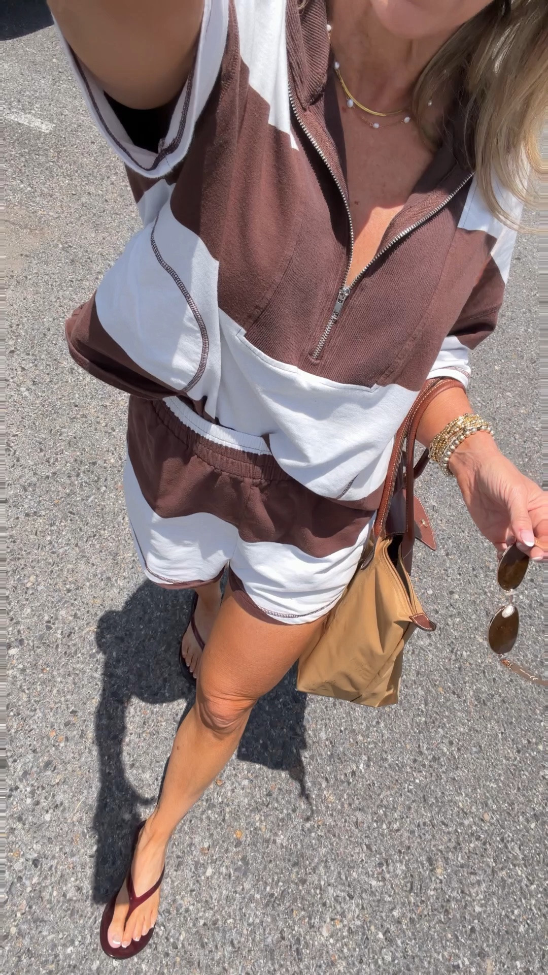 Sunday casual ootd. 

Summer outfits, Amazon shorts set, weekend outfits

#LTKootd #LTKdayinmylife #LTKOver40