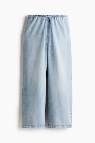 H & M - Denim Drawstring Pants - Blue | H&M (US + CA)