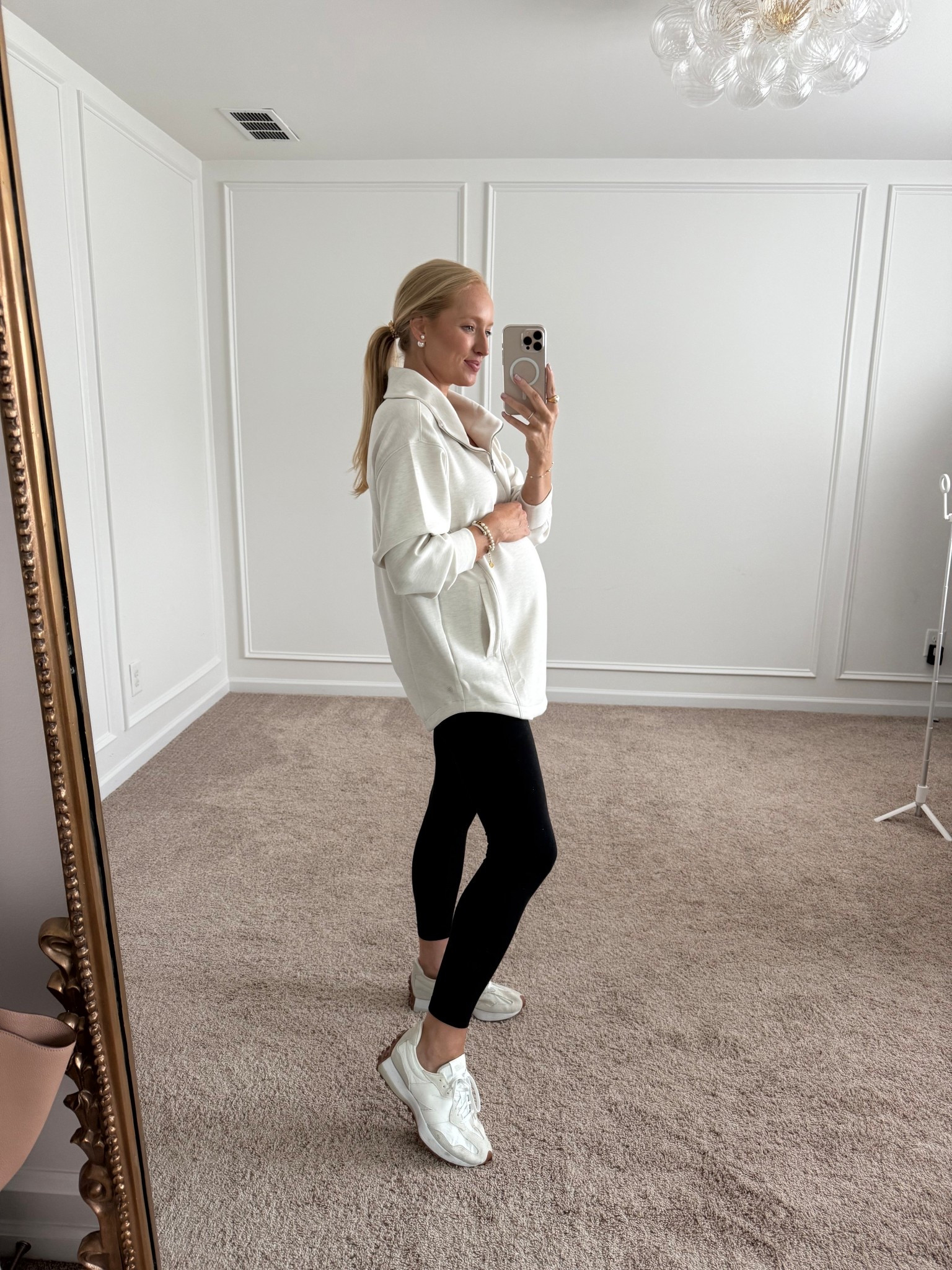 I already know this is going to be my favorite purchase from the NSALE!! It’s the coziest thing and is perfect for postpartum this fall (it’s roomy and nursing friendly). I’m wearing a medium for extra coziness. 

Nordstrom anniversary sale // bump friendly // best leggings // new balance sneakers on sale // athleisure outfit // errand outfit // sale 

#LTKActive #LTKSaleAlert #LTKBump