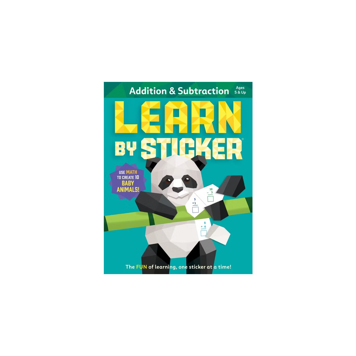 Learn by Sticker: Addition and Subtraction - by  Workman Publishing (Paperback) | Target