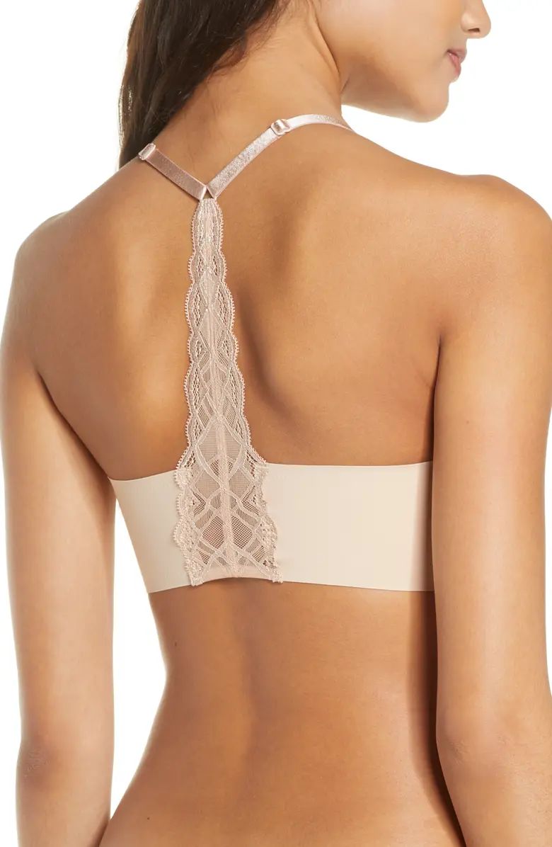 True Body Triangle Lace Racerback Bralette | Nordstrom