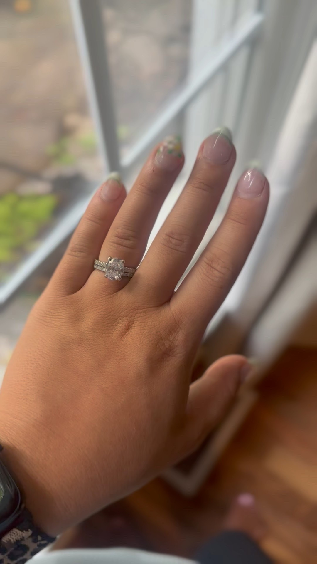 The best ring if you’re pregnant and can’t fit into your wedding set 