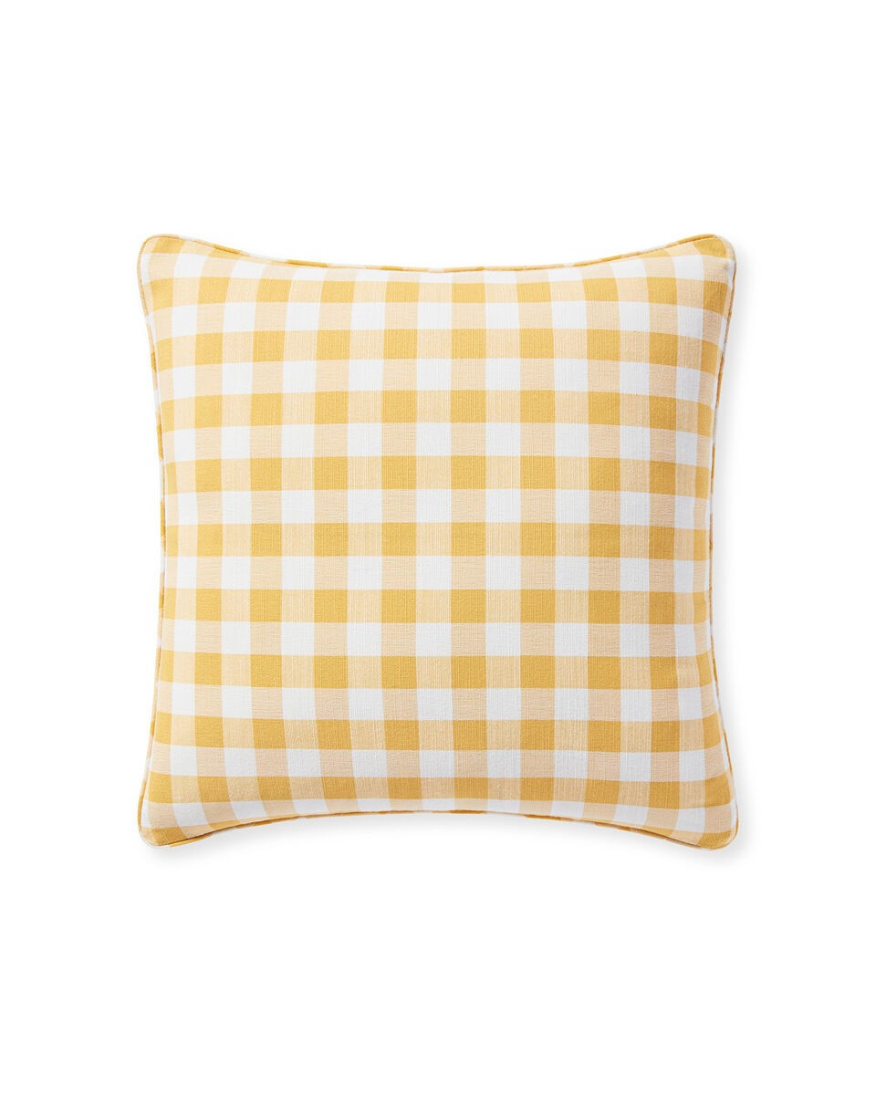 Perennials Classic Gingham Pillow Cover | Serena and Lily