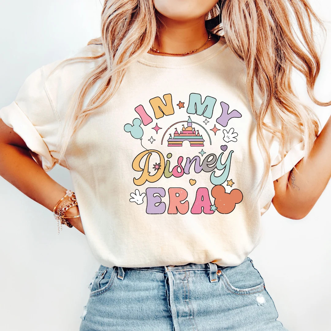Comfort Colors® in My Disney Era T-shirt, Disney Vacation Shirt, Disney Era Shirt, Disneyworld T... | Etsy (US)