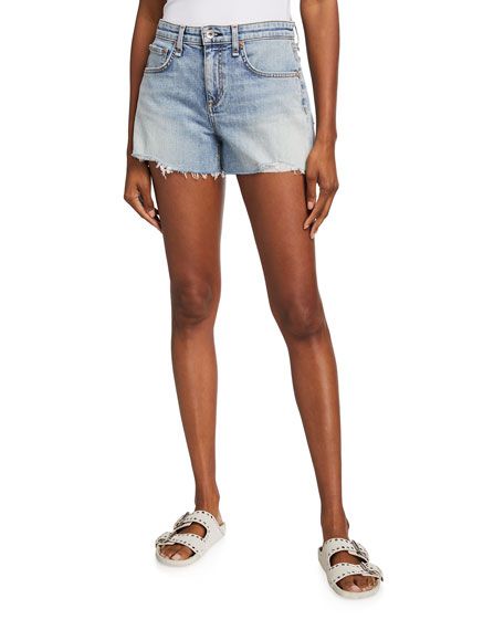 Rag & Bone Dre Low-Rise Cutoff Shorts | Neiman Marcus