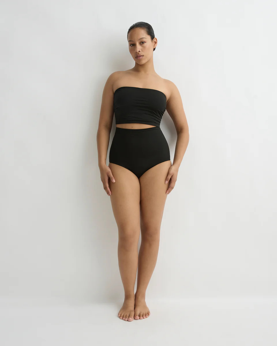 BONDI BORN® | Betty Bikini Bottom in Black | Designer Swimwear | BONDI BORN