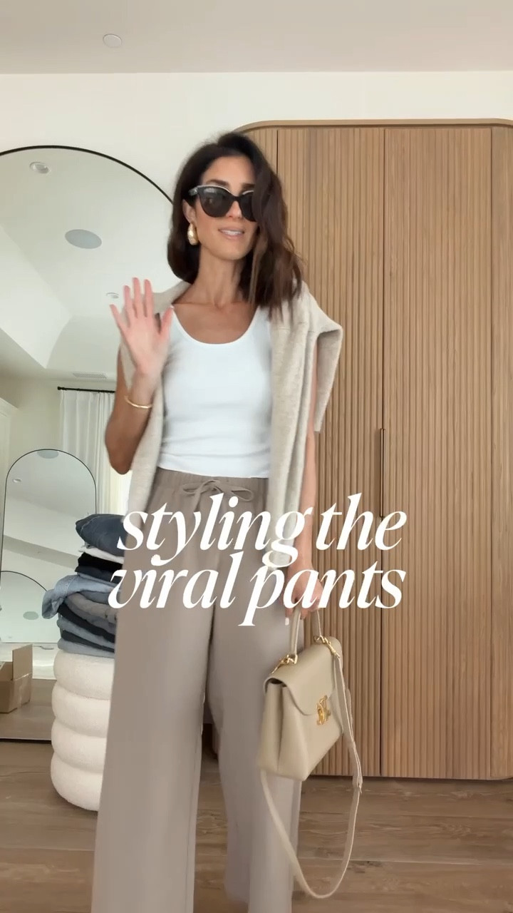 
Styling the viral @Aritzia pants! I’m just shy of 5-7” wearing the size SMALL REGULAR pants in the color nomad taupe , small sweater and XS tank top. #stylinbyaylin #springoutfit #basics

#LTKOver40 #LTKgrwm #LTKootd