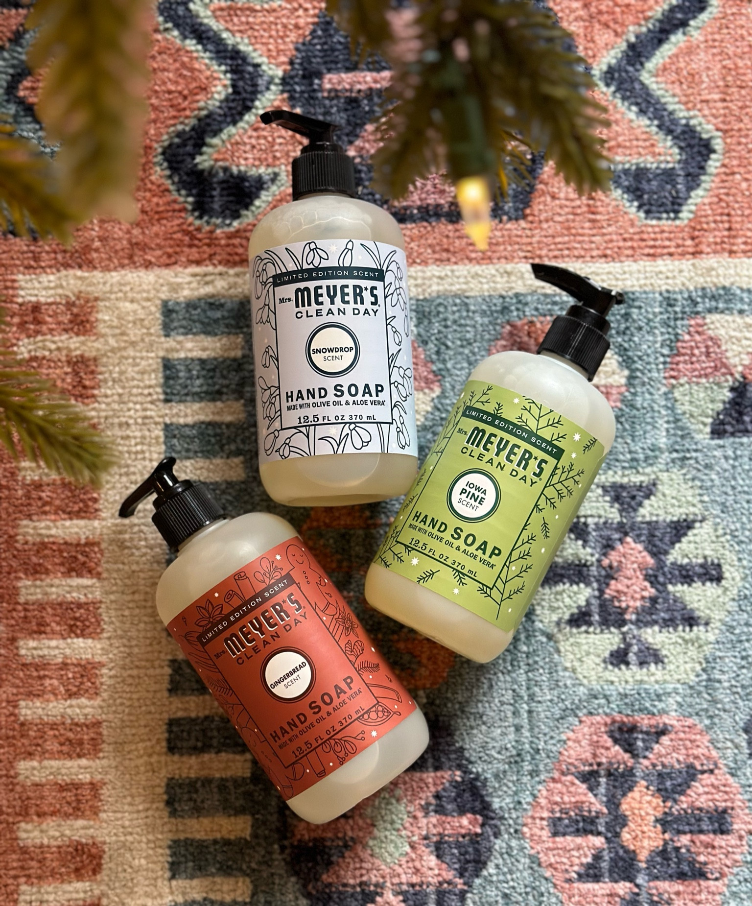 Mrs. Meyers holiday hand soap collection 🎄🎀

#LTKSeasonal #LTKGiftGuide #LTKHoliday