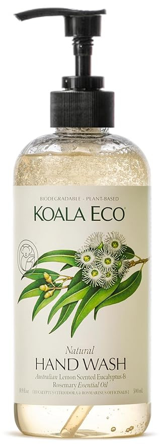 Koala Eco Natural Hand Wash- Plant-Based, Eco-Friendly - with Australian Lemon Scented Eucalyptus... | Amazon (US)