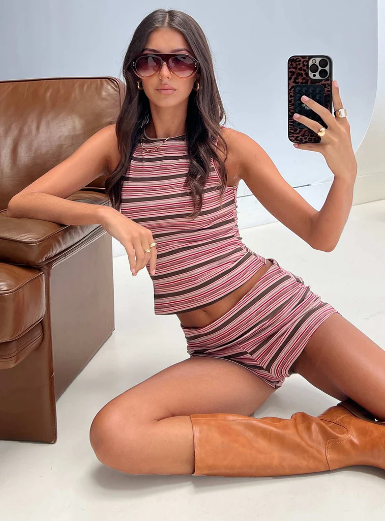 Manolo Set Multi Stripe | Princess Polly US