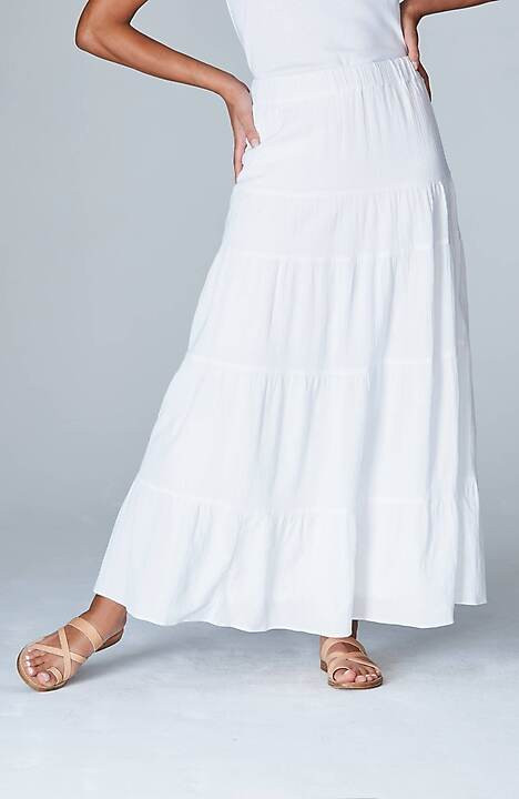 Tiered Maxi Skirt | J. Jill