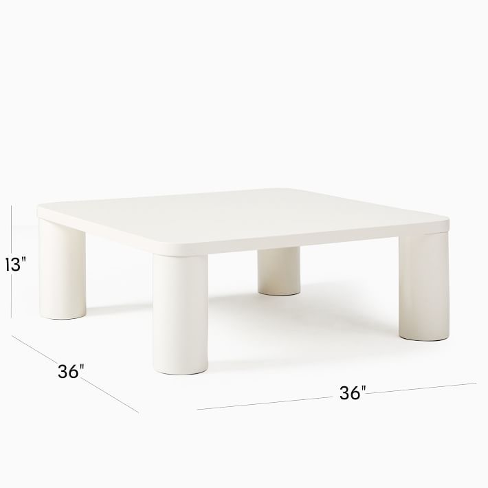 Hazel Square Coffee Table (36") | West Elm (US)