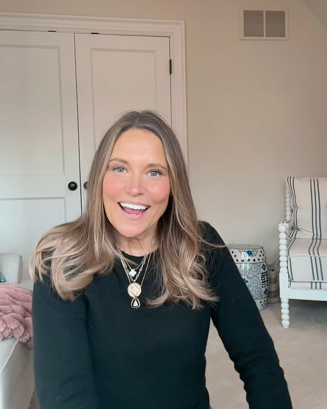 Lots of great new arrivals!

Wearing size med tops and jacket
Size 30 jeans 

#LTKOver40