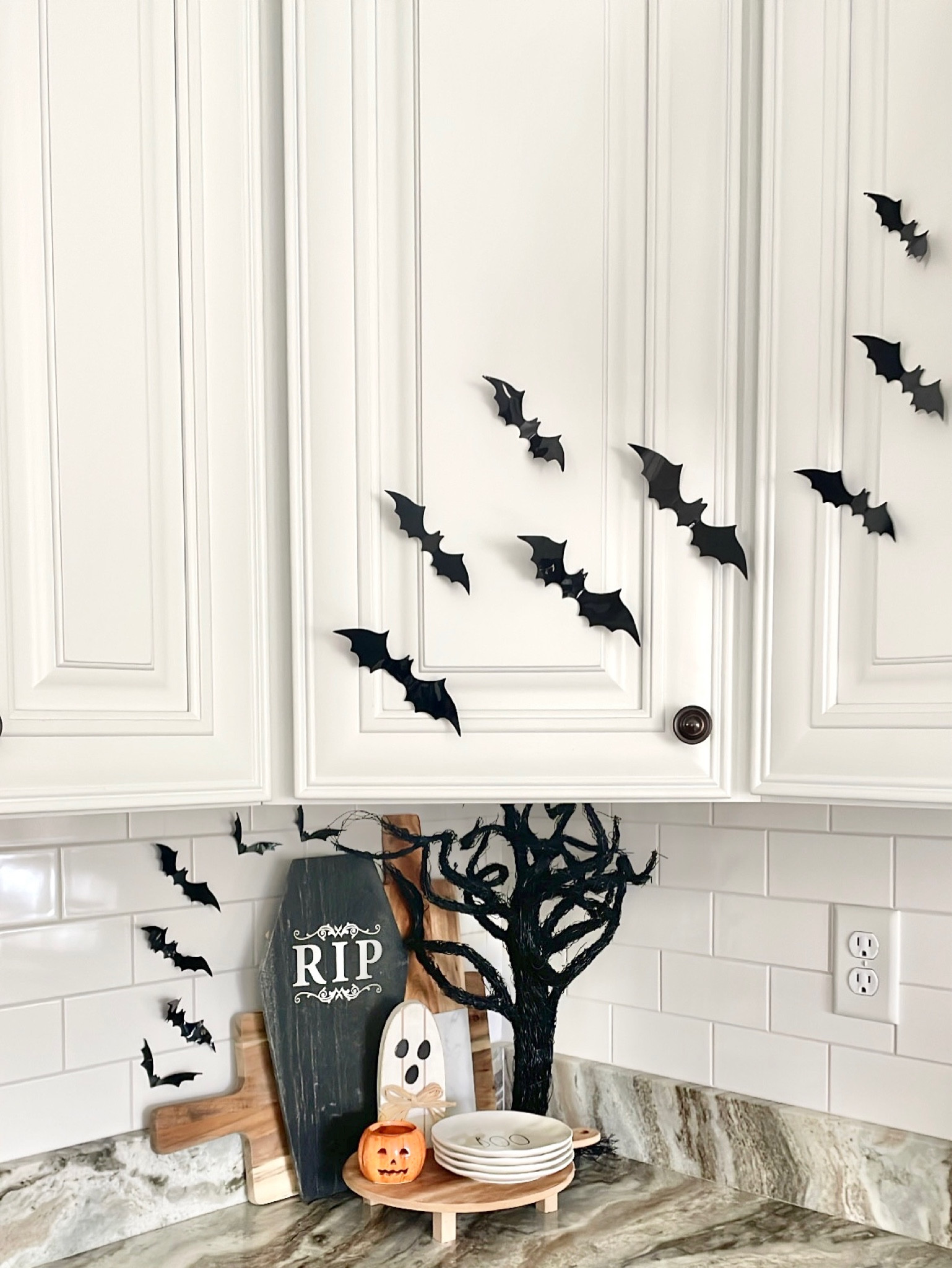 Halloween kitchen decor and cheese boards 

#LTKSeasonal #LTKHalloween #LTKhome