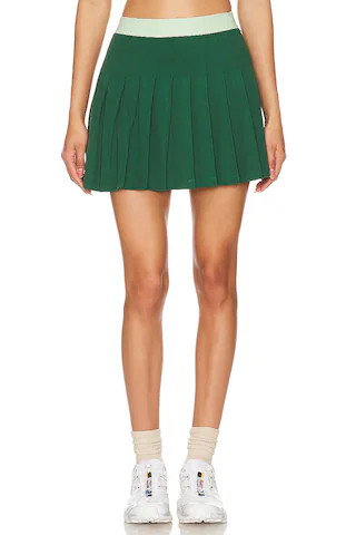 THE UPSIDE Oxford Sloan Skirt in Green from Revolve.com | Revolve Clothing (Global)